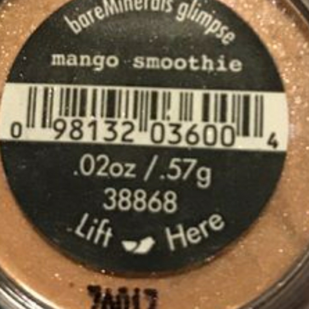❇️🧚‍♀️MANGO SMOOTHIE BareMinerals RARE Glimpse NWT - Picture 7 of 7